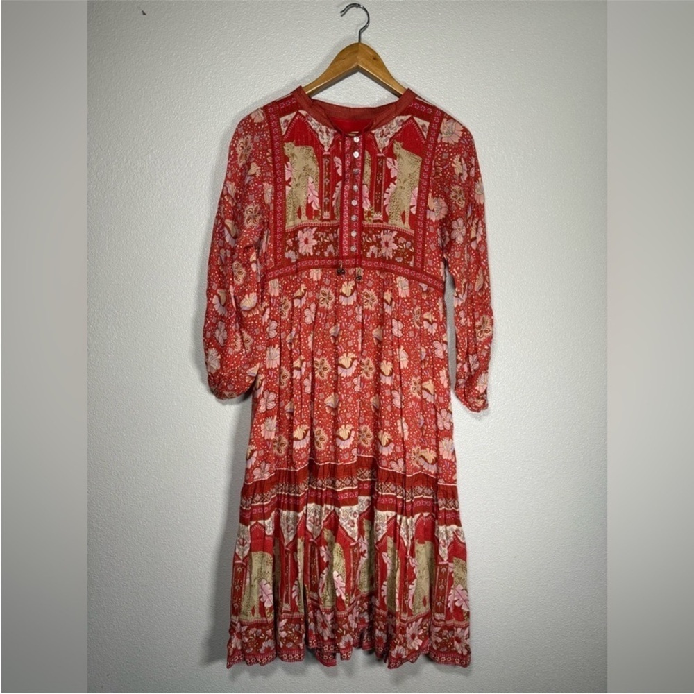 Spell and Gypsy Collective Poinciana Maxi Dress XS 03 - Picture 4 of 15